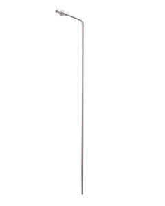 13” (330mm) Bent SS Sampling Cannula with Luer Adapter Through Head Mount Sotax Compatible