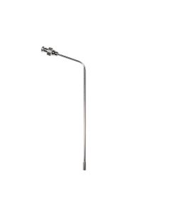 4.75” (120mm) Bent SS Sampling Cannula with Luer Adapter and Permanent Tip Hanson Compatible
