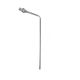 4.75” (120mm) Bent SS Sampling Cannula with Luer Adapter for 900ml Sampling 1/8” (3.2mm) Diameter Hanson Research / Erweka Compatible